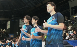 引退選手の華飾る大勝利！